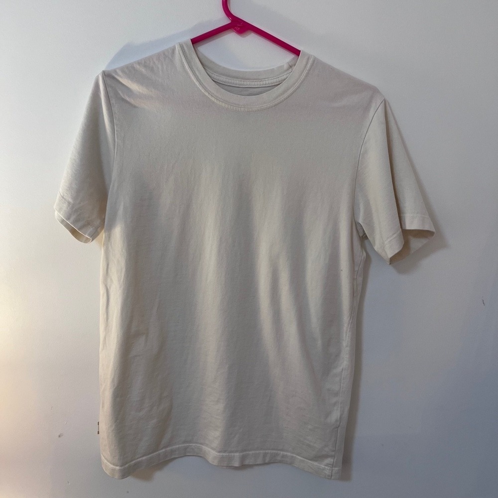 Province of Canada Men's Organic Cotton T-Shirt Natural XS Made in Canada